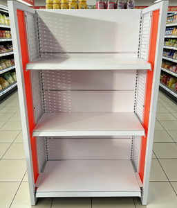 Estantería Góndola Blanca de Alta Resistencia para Supermercados y Tiendas de Conveniencia, Estante Metálico Duradero para Comercios - Product Image 4