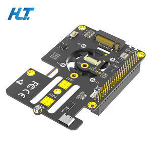 Raspberry Pi Nvme Ssd Adapter M.2 M-Sleutel 2230-2280 Met Koelventilator & Rgb Led 40 Pin Gpio Voor Pi 5 Opslag Uitbreiding 8Gbps Voorraad - Product Image 1