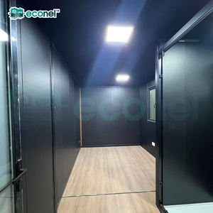 조립식 이동식 철제 2~3 베드룸 접이식 확장형 모던 소형 컨테이너 농가 슈퍼마켓 사무실 주택 빌라 하우스 - Product Image 3