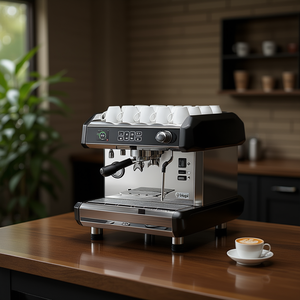 Máquina de Café Comercial Biepi Italian Bp Pro, de un Solo Cabezal, Semiautomática, de Acero Inoxidable, para Espresso - Product Image 1