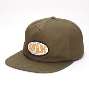 Casquettes Snapback en coton avec logo tissé personnalisé à 5 panneaux - Product Image 4