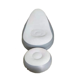 Wholesale Indoor Outdoor PVC Flocking <b>Inflatable</b> Leisure Lazy <b>Sofa</b> Lounge <b>Sofa</b> Bed <b>Inflatable</b> Movie Chair Couch <b>Sofa</b> - Product Image 3