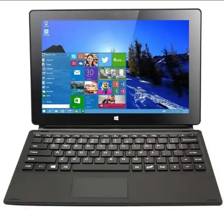 10.1 Inci Pendidikan 2 In 1 Tablet Windows 10 Netbook Laptop Anak Siswa Belajar Laptop Notebook