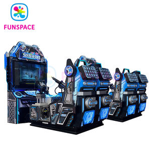 Funspace Arcade Amusement Equiment Muntbediende-<span class=keywords><strong>Gun</strong></span>-Shooting-Game-Machine 2 Spelers Bewegingspistolen Machine Videogameconsole - Product Image 5