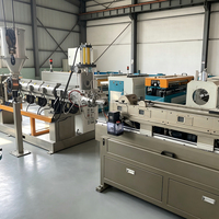 Ligne de production de tubes corrugués respirants pour tuyaux finis, consommation d'énergie unitaire ≤ 0,82 kWh par kilogramme, capacité de production de 1,44 à 2,88 tonnes de tubes