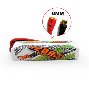 Cnhl G + Plus 5200Mah 14.8V 4S 90c Lipo แบตเตอรี่ปลั๊ก Bullet สำหรับ RC รถ - Product Image 1