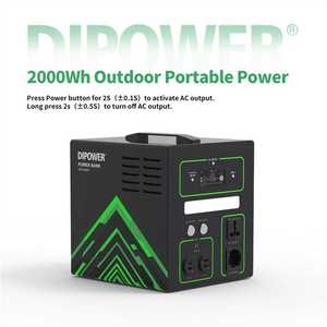 2000Wh Lithium Battery 1000W <b>Solar</b> <b>Generator</b> for Outdoor Power Supply Emergency Backup and Home Use DDYTJ1K2KWh 1000W S - Product Image 5