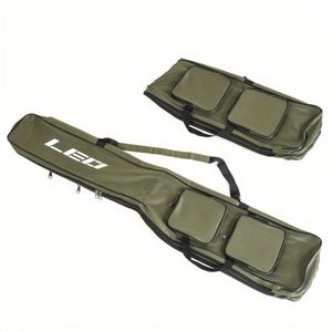 Bolsa de Pesca Impermeable y Portátil, Organizador de Cañas y Carretes, Mochila de Pesca Oxford para Agua Salada, Agua Dulce y Pesca en Hielo, Ideal para Regalo - Product Image 4