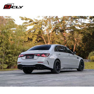 CLY Kit de carrosserie de pare-chocs de voiture pour la classe C <span class=keywords><strong>W205</strong></span> mise à niveau W206 C63 AMG Kits de carrosserie avec diffuseur de grille de pare-chocs avant arrière - Product Image 6