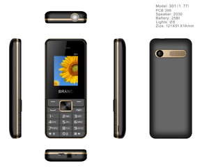 Per Tecno T301 all'ingrosso di buona qualità feature phone 1.77 pollici 2g Dual Sim telefoni <span class=keywords><strong>cellulari</strong></span> 2174 Rugged Design anziani telefono - Product Image 6