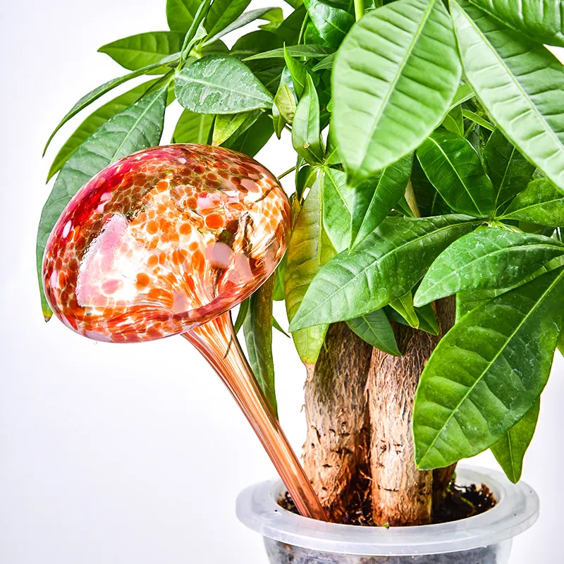MEIZHILI tanaman penyiraman bohlam paku diri penyiraman globes taman air drip bola untuk pot tanaman jamur aqua