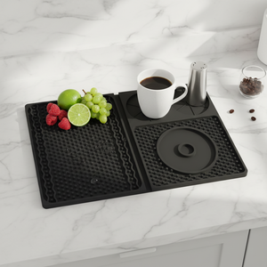 Food Grade Silicone Bar Counter Mat Multi-Functional Foldable Silicone Dish Dry Pad Kitchen Countertop Mat Cutting <strong>Board</strong> - Product Image 4