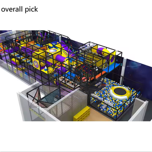 Parc d'attractions intérieur de haute qualité sans soucis pour les enfants, usine personnalisée spécialisée dans la production de divers équipements d'attractions - Product Image 1