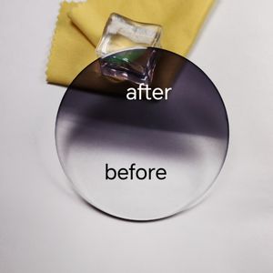 Material de resina dura fotocromática de corte azul <span class=keywords><strong>Lentes</strong></span> ópticas Lente fotocromática de rayos azules - Product Image 3