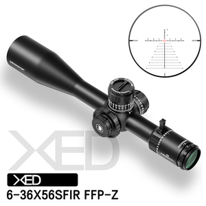 DiscoveryOpt XED 6-36x56SFIR <span class=keywords><strong>FFP</strong></span> Zero Stop Scope 35mm Tube Hoya FCD100 Kaca Terukir Teriluminasi Teropong Tembak - Product Image 3