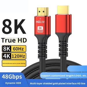Bán Buôn 8K Cáp 2.1 <span class=keywords><strong>HDMI</strong></span> 48Gbps Cáp <span class=keywords><strong>HDMI</strong></span> Nam Để Nam Tương Thích Với Phiên Bản 2.0 /<span class=keywords><strong>1.4</strong></span> Và Sợi Quang Cáp <span class=keywords><strong>HDMI</strong></span> Cho TV - Product Image 3
