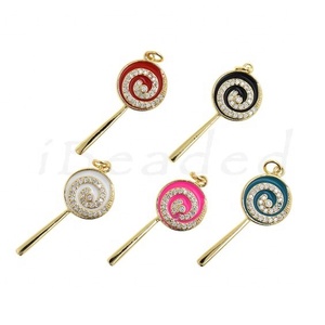 Usine en gros main <span class=keywords><strong>sucette</strong></span> yeux pendentif <span class=keywords><strong>collier</strong></span> pour hommes marque Designer bijoux breloques décoration - Product Image 1