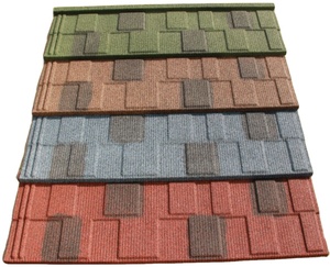 Teja Metálica con Recubrimiento <span class=keywords><strong>de</strong></span> Piedra <span class=keywords><strong>de</strong></span> Alta Calidad, Moderna y Duradera, Grosor <span class=keywords><strong>de</strong></span> 0.4 mm, Buen <span class=keywords><strong>Precio</strong></span> <span class=keywords><strong>por</strong></span> <span class=keywords><strong>Pieza</strong></span> - Product Image 1