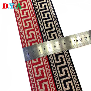 Nhà Máy Bán buôn độ đàn hồi cao lớn tường lưới bóng lurex <span class=keywords><strong>Jacquard</strong></span> đàn hồi cho phụ kiện may mặc - Product Image 3