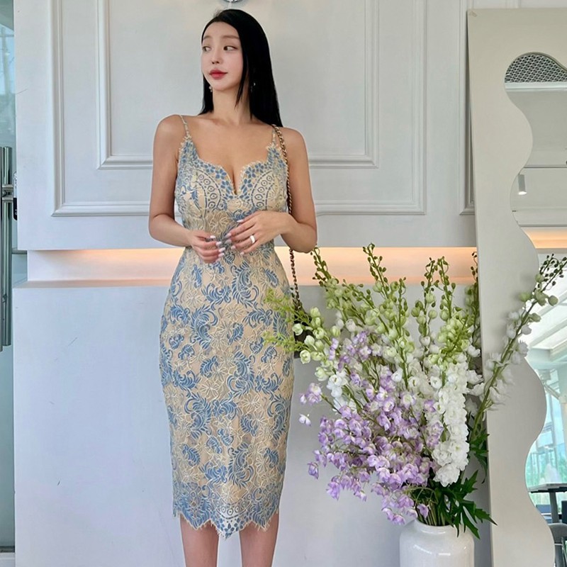 Fashionable Korean Cocktail Dress