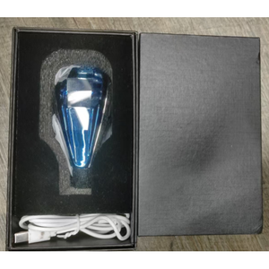 Pomello del Cambio in Cristallo e Alluminio per Modelli Auto Mazda Corolla Accord Serie 2 Serie 3 Serie 6 - Product Image 3