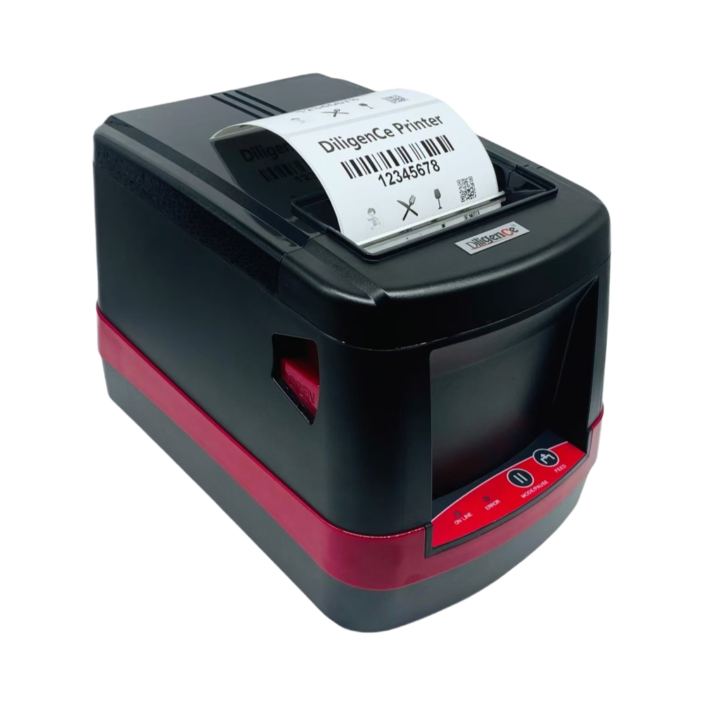 POS Printer, 80mm USB Thermal Receipt Printer, Restaurant Kitchen Printer With Auto Cutter Support Cash Drawer,USB Serial Ethernet Interface Optional For Windows/Mac/Linux (RP326