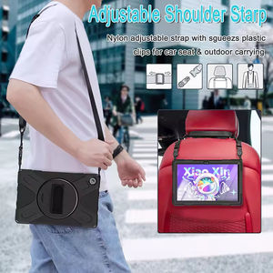 Für Lenovo Tab M10 Plus Hülle Gen 3 10,6 Zoll 2022 TB-125F/TB-128F Robuste Schutzhülle mit Handschlaufe und 360° drehbarem Ständer - Product Image 2