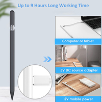 Accessoires mobiles populaires Pro stylet stylo sans fil de charge caché pour Apple iPad M4 M2 2024