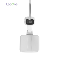 Leaone, nuevo diseño, báscula de cuerpo inteligente, computadora de conexión, báscula de altura de peso que funciona con monedas