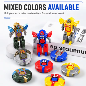 <span class=keywords><strong>Lanceur</strong></span> <span class=keywords><strong>de</strong></span> <span class=keywords><strong>Toupie</strong></span> Transformable Fidget Spinner, Cadeau Anti-Stress, Jouet Sensoriel Calmant, Jouet ASMR pour Adolescents et Adultes - Product Image 2