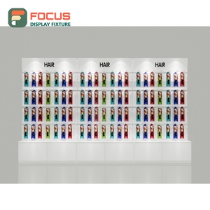 Premium Hair Extension Display Counter Glass Showcase Lockable Drawer Shelf Shop Display Counter - Product Image 2