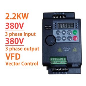 อินเวอร์เตอร์ปรับความถี่ได้ 0.75KW ระบบควบคุมเวกเตอร์สามเฟส ตัวควบคุมความเร็วมอเตอร์ 220V - Product Image 2
