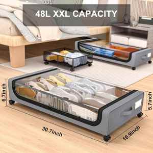 <b>Canvas</b> "large Folding <b>Storage</b> <b>Box</b> Jiahao - Product Image 1