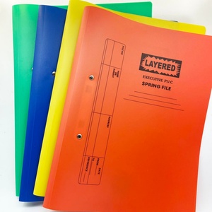 Carpeta de Archivo Ejecutiva de PVC de Primera Calidad, Resistente al Agua, Duradera, Colorida, Tamaño A4, con Resorte, al por Mayor - Product Image 1