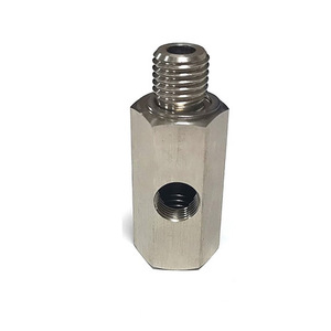 Adaptateur hydraulique Jiax 1/8 NPT, connecteur en T, filetage de turbocompresseur, usinage de précision, pièces automobiles - Product Image 4