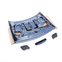 Capot de voiture de haute qualité, pièces de rechange pour carrosserie, capot modifié SRT pour Dodge Challenger SRT Hellcat, capot de voiture en fibre de carbone