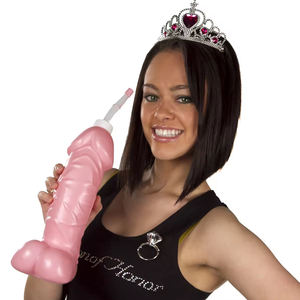 Nicro Groothandelsprijs Vrijgezellenfeest Is Voorstander Van Grote Vogel Penis Vorm Drinkfles Roze Nieuwigheid Water Cup Party Spoof Rekwisieten - Product Image 2