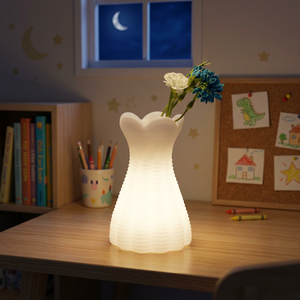 Vase de Noël à LED, pot de fleurs à sept couleurs avec télécommande, indice de protection IP54, batterie au lithium pour aménagement intérieur/extérieur - Product Image 3