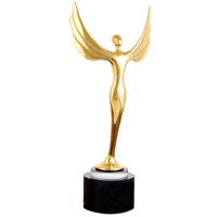 Trophée de cristal K9 personnalisé nouveau design avec gravure de nom pour les médailles et plaques de trophées