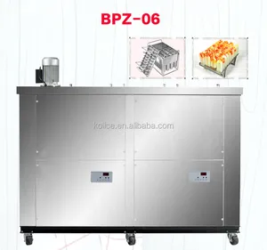 Kolice BPZ-06 dondurma çubuğu popsicle yapma makinesi/dondurma pop makinesi 6 kalıpları