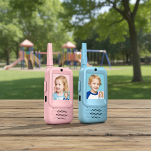 Walkie Talkie de Juguete de Largo Alcance Recargable con Cámara HD para Niños y Niñas, Regalo de Navidad y Cumpleaños - Product Image 1