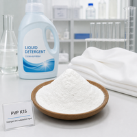 YUKING PVP K15 Polymère anti-redéposition (CAS 9003-39-8) pour les détergents liquides et les additifs pour l'entretien des tissus