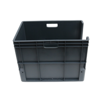 JOIN Plateaux en plastique de haute qualité bacs de rangement avant ouvert pour le stockage industriel grande caisse en plastique