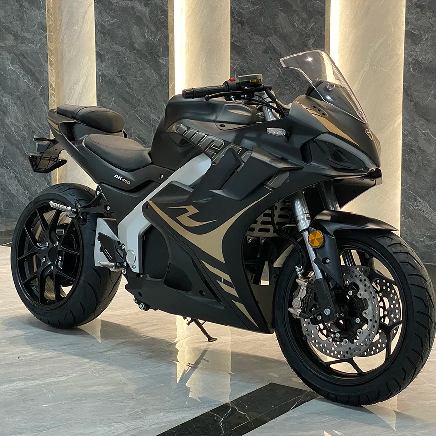 Wuxi Electric bicycle 72v 10000w Mid motor DK400 newest desgin Racing Electric motorcycle