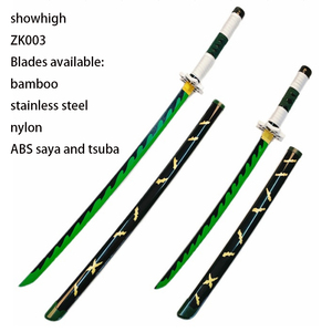 Cosplay Demon Slayer Kokushibo <span class=keywords><strong>Kaigaku</strong></span> Genya espada Katana de la serie Popular hecha de plástico de bambú ZK001 - Product Image 5