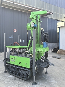 Único alto rendimiento 160M tipo oruga plataforma de perforación de pozos de agua precio de fábrica eficiente máquina de perforación de minas para la perforación - Product Image 4