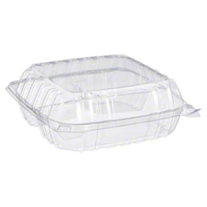 Disposable Clamshell 2 3 <b>Compartment</b> Blister Tray MFPP Plastic <b>Lunch</b> Food Packaging <b>Boxes</b> Hinged Container - Product Image 3
