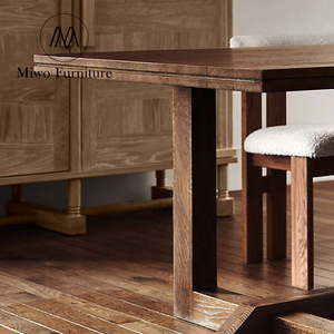 Salotto in <span class=keywords><strong>legno</strong></span> <span class=keywords><strong>massello</strong></span> tavoli da conferenza rettangolo moderno 8 mobili 10 posti centro cucina 108 "<span class=keywords><strong>tavolo</strong></span> da pranzo in <span class=keywords><strong>legno</strong></span> di quercia bianca - Product Image 5