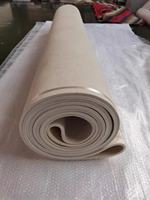 Feutre de couverture Nomex pour machines de presse à chaud à rouleaux Taille personnalisée 8mm 9mm 10mm Feutre Nomex pour machine à sublimation thermique à rouleaux