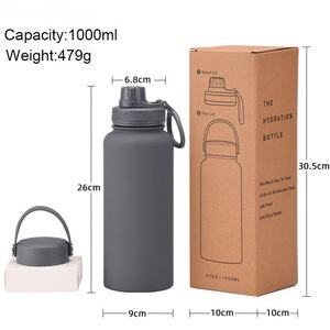 Popular Botella Termo de Acero Inoxidable con Aislamiento, Diseño Clásico, para Deportes al Aire Libre y Uso en Coche, 32oz - Product Image 5